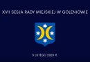 XVII sesja Rady Miejskiej w Goleniowie – 5 lutego 2020 – video