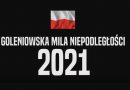 Od 1 maja 2021 ruszają zapisy na XXXIII Goleniowską Milę Niepodległości!