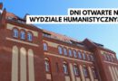 Wydział Humanistyczny Uniwersytetu Szczecińskiego zaprasza kandydatów na studia.