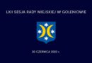 LXII Sesja Rady Miejskiej w Goleniowie – Video
