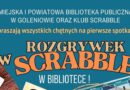 Scrabble w Bibliotece Publicznej w Goleniowie