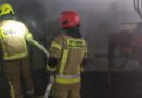 Pożar w Brzozowie koło Przybiernowa
