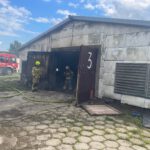 Pożar kurnika w miejscowości Redło