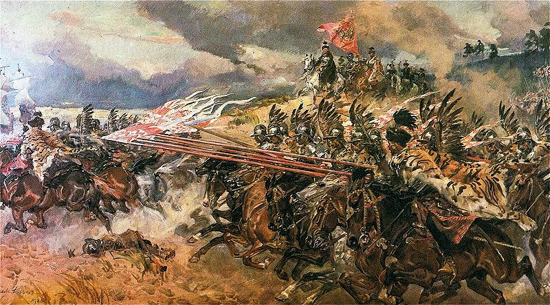 Kircholm pędzla Wojciecha Kossaka.