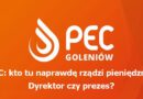 PEC: kto tu naprawdę rządzi pieniędzmi? Dyrektor czy prezes?