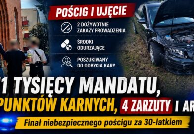 Pościg przez Rurzycę i Kliniska Wielkie.