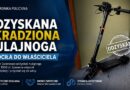 Odzyskali skradzioną hulajnogę.