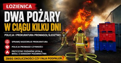 Dwa pożary w ciągu kilku dni w Łozienicy.