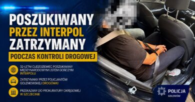 Poszukiwany przez Interpol zatrzymany