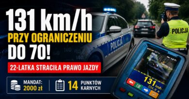 131 km/h zamiast 70