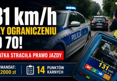 131 km/h zamiast 70