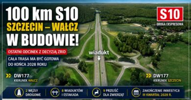 S10 ze Szczecina do Wałcza w budowie