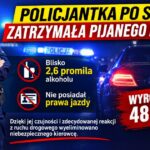 Pijany kierowca zatrzymany dzięki policjantce po służbie