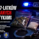 Dwóch 17-latków zatrzymanych z narkotykami. Jeden był poszukiwany
