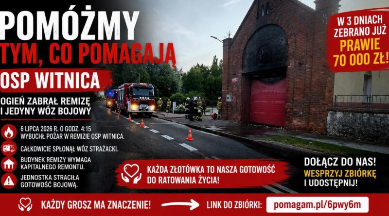 Pomóżmy tym co pomagają – OSP Witnica Pomóżmy tym co pomagają – OSP Witnica