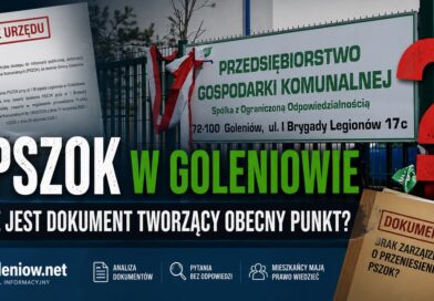 PSZOK w Goleniowie, a fatamorgana PSZOK w Goleniowie, a fatamorgana