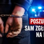 Sam zgłosił się na policję.