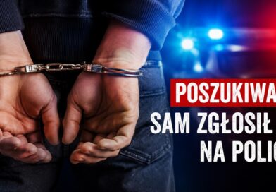 Sam zgłosił się na policję. Sam zgłosił się na policję.