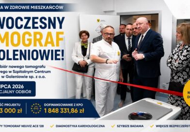 Nowoczesny tomograf już w goleniowskim szpitalu. Nowoczesny tomograf już w goleniowskim szpitalu.