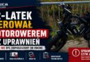 22-latek jechał motorowerem bez uprawnień