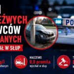Nietrzeźwy wjechał w słup