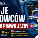 Dwoje kierowców straciło prawo jazdy.