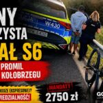 Pijany rowerzysta jechał S6 z Kołobrzegu