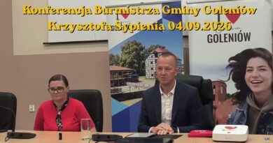 Konferencja Burmistrza Gminy – 4 września 2026 r Konferencja Burmistrza Gminy – 4 września 2026 r