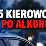 Kolejnych pięciu nietrzeźwych