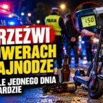 Nietrzeźwi na rowerach i hulajnodze