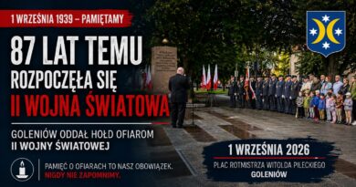 Goleniów oddał hołd ofiarom II Wojny Światowej